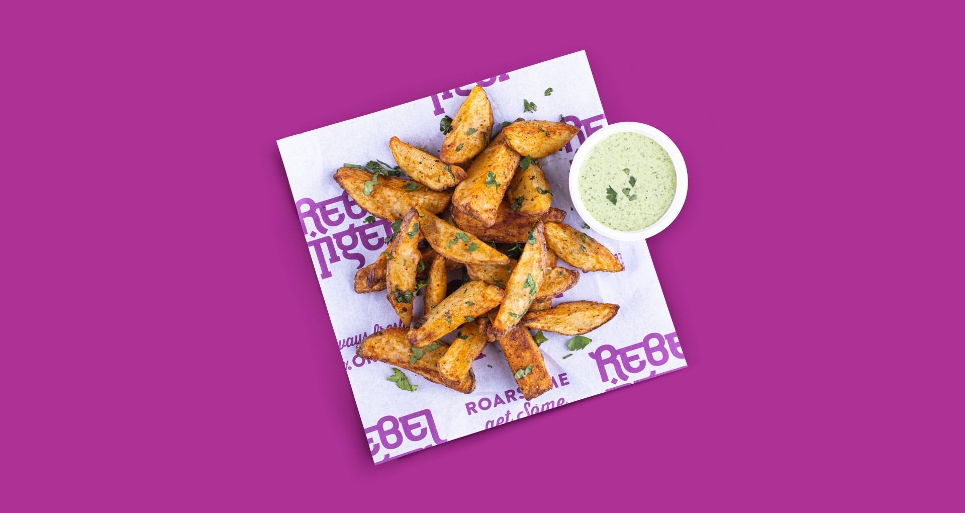 Spicy Potato Wedges
